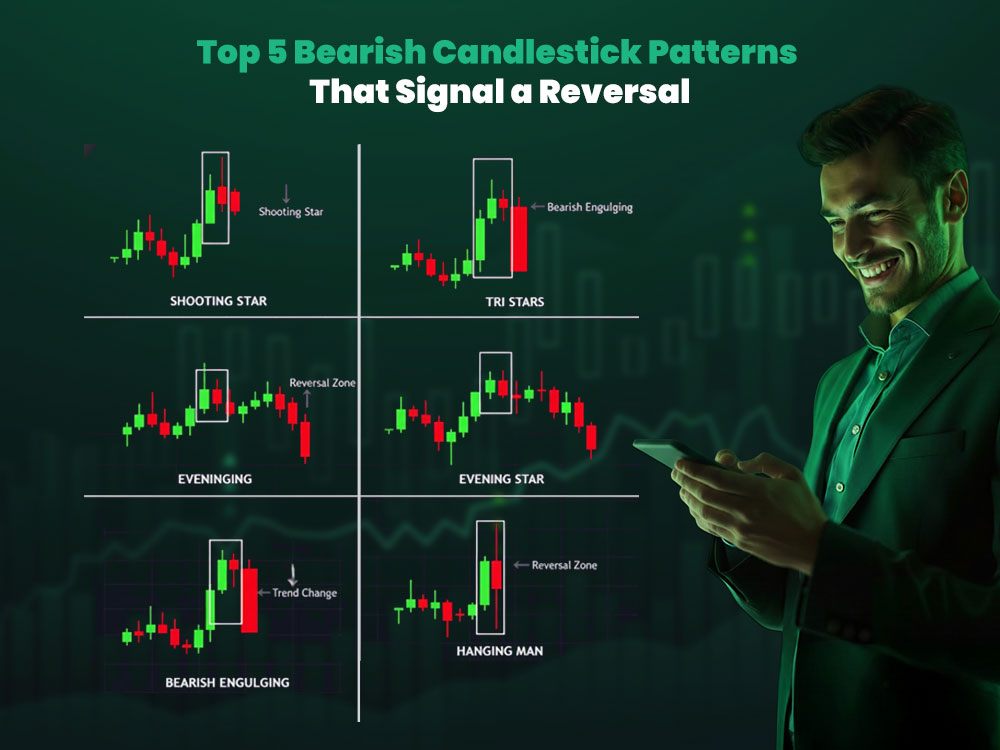 Top 5 Bearish Candlestick Patterns That Signal a Reversal