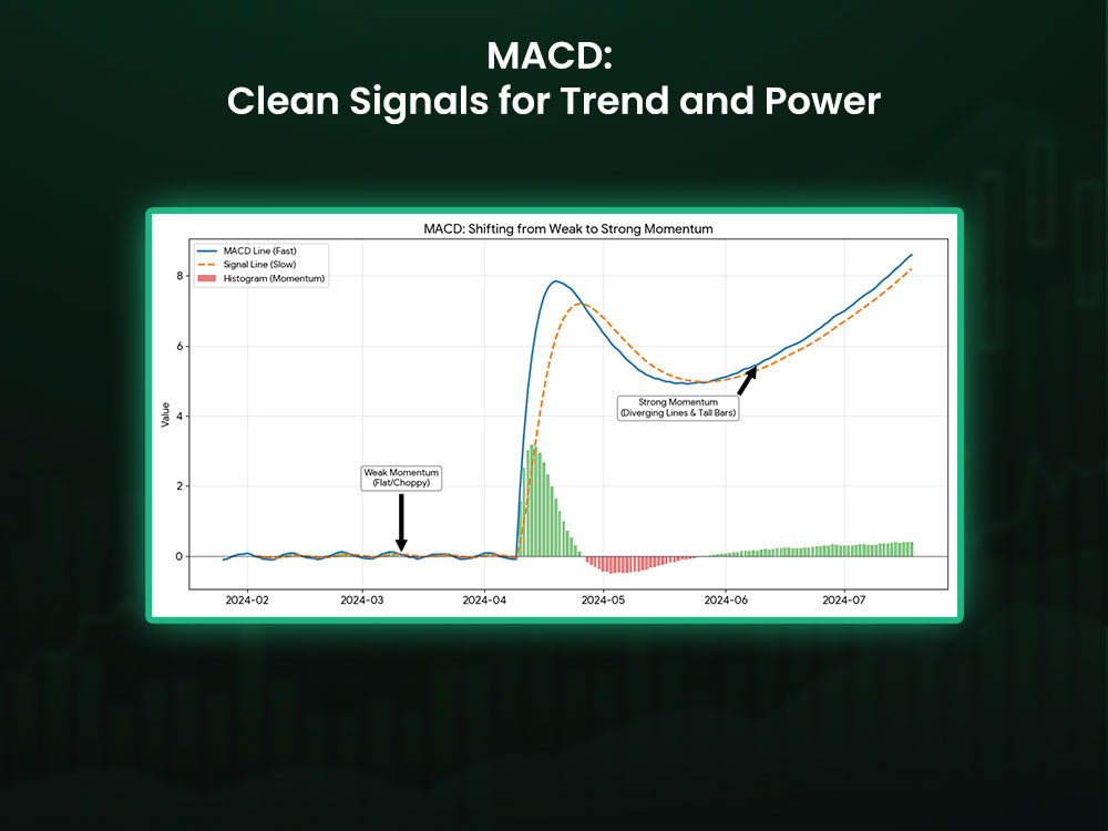 MACD: Clean Signals for Trend and Power