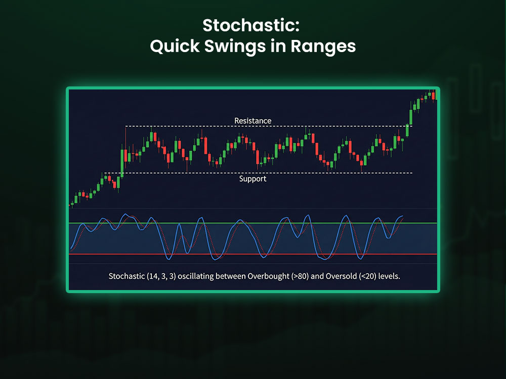 Stochastic: Quick Swings in Ranges
