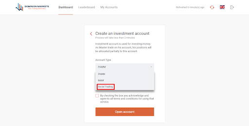 Dominion Options Social Trading