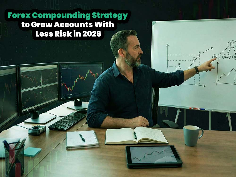 Forex Compounding Strategy to Grow Accounts With Less Risk in 2026