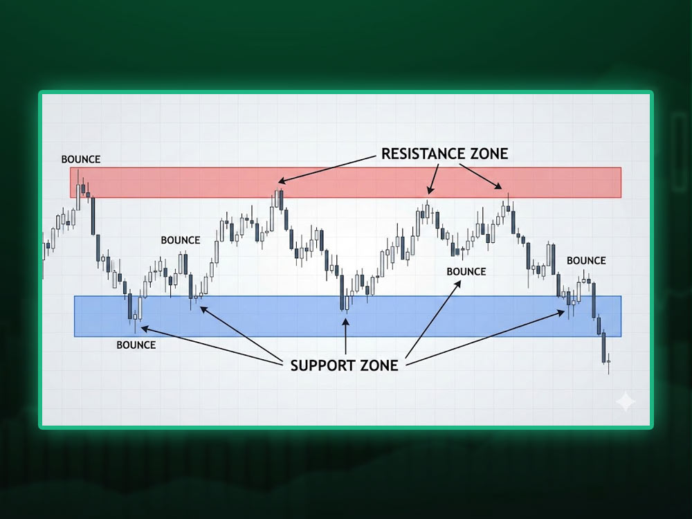 Support and Resistance: The Most Important Zones