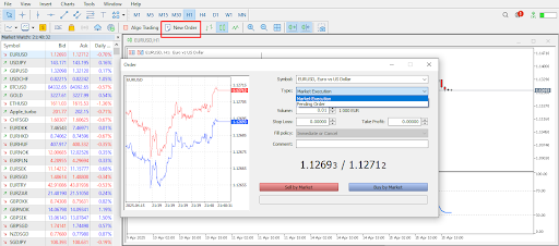 Opening trades on MT5