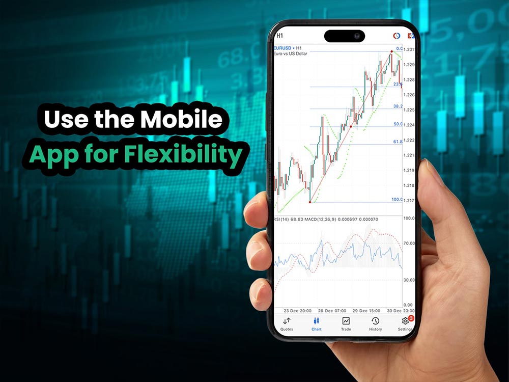 Use the Mobile App for Flexibility